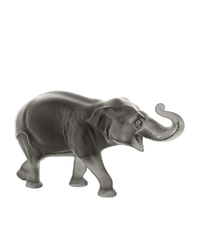 Lalique Sumatra Elephant Sculpture