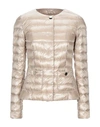 Herno Down Jackets In Beige