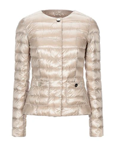 Herno Down Jackets In Beige