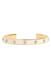 TORY BURCH KIRA ENAMEL CUFF BRACELET,64857