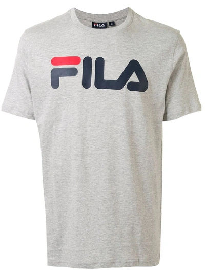 Fila Logo-print T-shirt In Grey