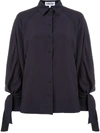 KENZO TIE SLEEVES LOOSE FIT SHIRT