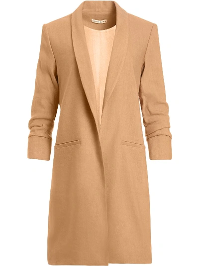 Alice And Olivia Muriel Coat In Brown
