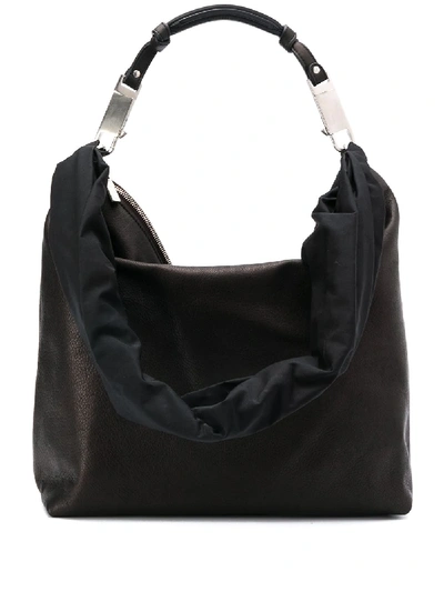 Rick Owens Small Performa Balloon Tote In Black