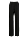CHLOÉ SIDE BAND JOGGERS IN BLACK