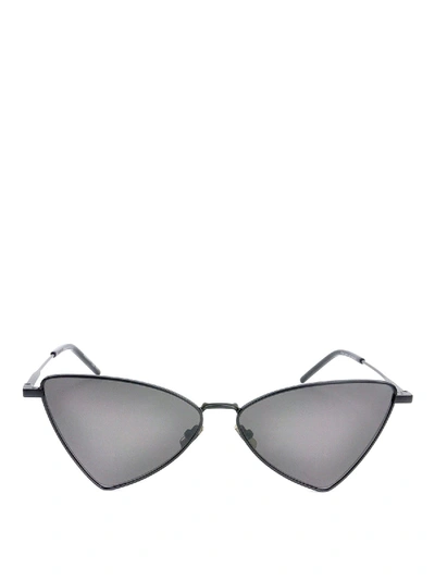 Saint Laurent Jerry Sunglasses In Black