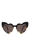 Saint Laurent New Wave Sl 181 Lou Lou Sunglasses In Black