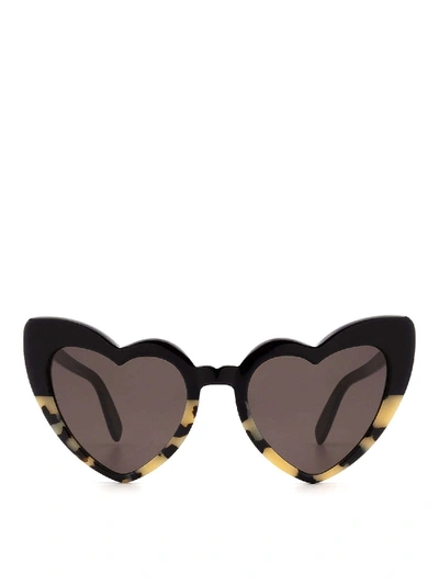 Saint Laurent New Wave Sl 181 Lou Lou Sunglasses In Black