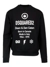 DSQUARED2 Dean & Dan Caten print sweatshirt