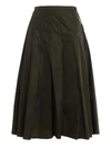 MONCLER NYLON MIDI SKIRT