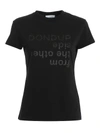 DONDUP EMBELLISHED T-SHIRT