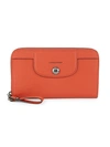 LONGCHAMP HERITAGE LEATHER CONTINENTAL WALLET,0400011777382