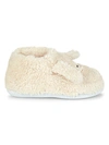 HUE FAUX SHERPA ANIMAL BOOTIE SLIPPERS,0400012803419