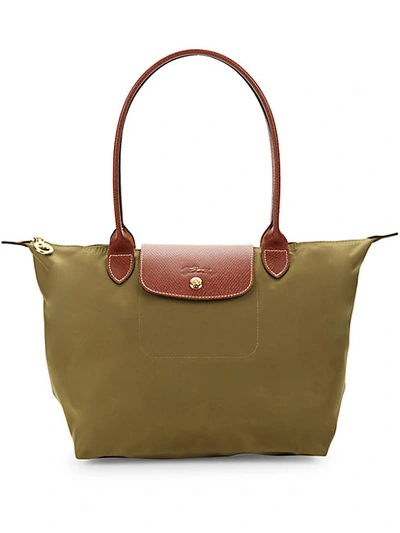 Longchamp Le Pliage Foldable Tote In Yellow