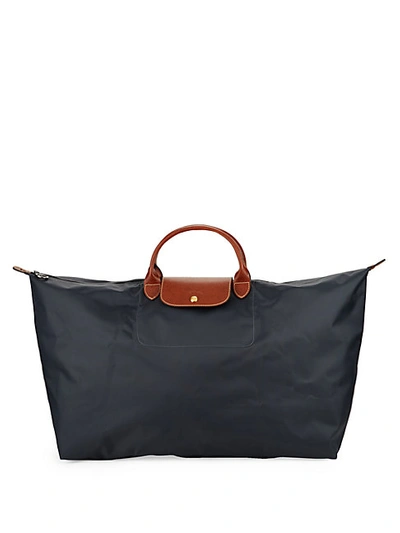 Longchamp Extra Large Le Pliage Travel Bag In Grey