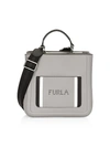 FURLA SMALL REALE LEATHER SATCHEL,0400012865772