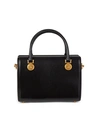 VERSACE BOXED LEATHER TOP HANDLE BAG,0400012809961