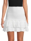 BB DAKOTA RUFFLE MINI SKIRT,0400012874838