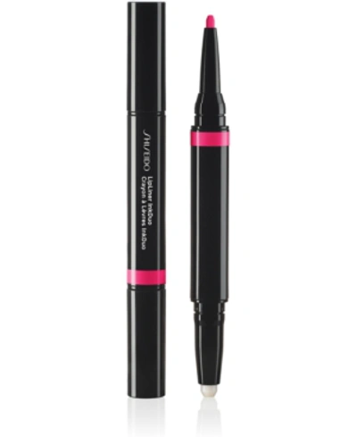 Shiseido Lip Primer 0.9g And Liner Duo 0.2g In 06 Magenta