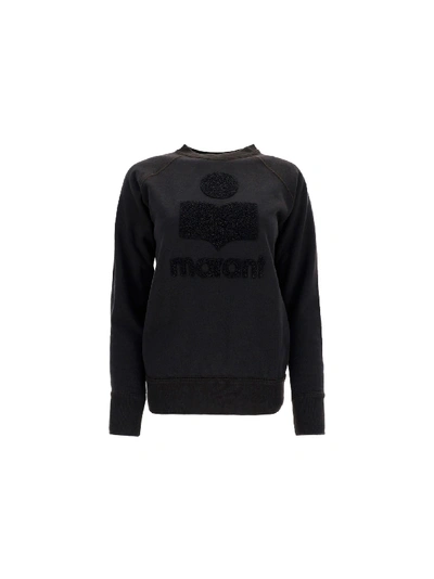 Isabel Marant Étoile Isabel Marant Etoile Sweatshirt In Faded Black