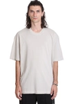 MAISON MARGIELA T-SHIRT IN BEIGE COTTON,11458940