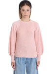 RED VALENTINO KNITWEAR IN ROSE-PINK WOOL,11458886
