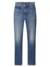 Lafayette 148 Reeve High-rise Straight Ankle Jeans In Faded Skyline