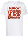 OFF-WHITE I SUPPORT YOUNG BLACK BUSINESSES T恤