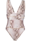 ZIMMERMANN SNAKE-PRINT SWIMSUIT