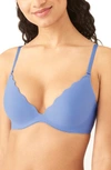 B.tempt'd By Wacoal B.wow'd Convertible Push-up Bra In Amparo Blue