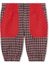 GUCCI HOUNDSTOOTH LOOSE TROUSERS