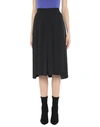 N°21 Midi Skirts In Black