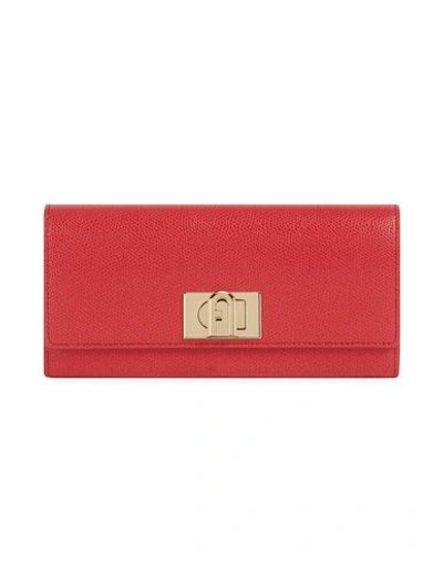 Furla Wallets In Garnet