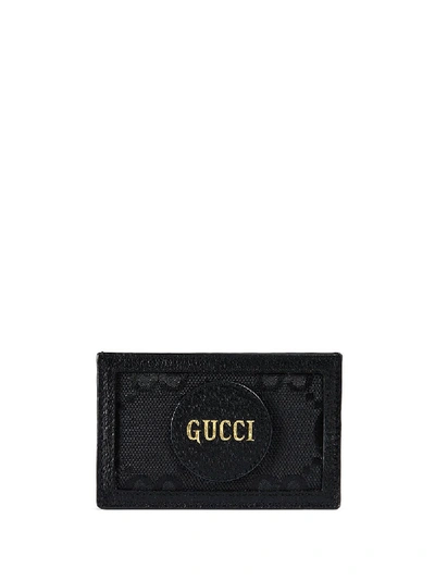Gucci Gg Eco Card Case In Black