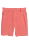 Vineyard Vines Kids' Performance Breaker Shorts In Jetty Red