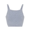 LIVE THE PROCESS RIBBED-KNIT CROP TOP,P00502458