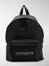 VETEMENTS REFLECTOR BACKPACK,15647150