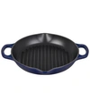 LE CREUSET 9.75" DEEP ROUND GRILL