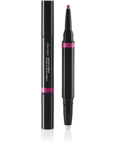Shiseido Lip Primer 0.9g And Liner Duo 0.2g In 10 Violet
