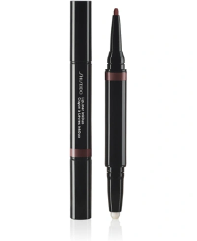 Shiseido Lip Primer 0.9g And Liner Duo 0.2g In 12 Espresso