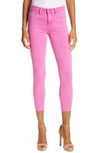 L'agence High Waist Skinny Ankle Jeans In Posey
