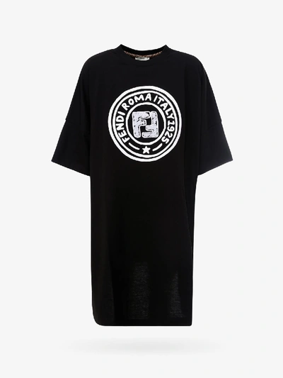 Fendi T-shirt In Black