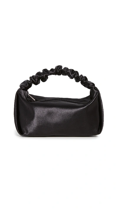 Alexander Wang Scrunchie Mini Bag In Black