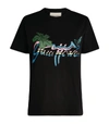 GUCCI HAWAII GRAPHIC T-SHIRT,15693784