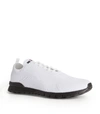KITON KNITTED LOGO SNEAKERS,15695609
