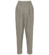 ISABEL MARANT OCEYO HIGH-RISE TAPERED PANTS,P00482769