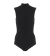 ALAÏA WOOL-BLEND BODYSUIT,P00495543