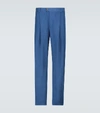 KING AND TUCKFIELD TAPERED PLEATED PANTS,P00496821