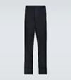 THOM BROWNE STRAIGHT-LEG COTTON PANTS,P00500408