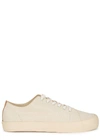 VINCE NORWELL CREAM CANVAS SNEAKERS,3883593